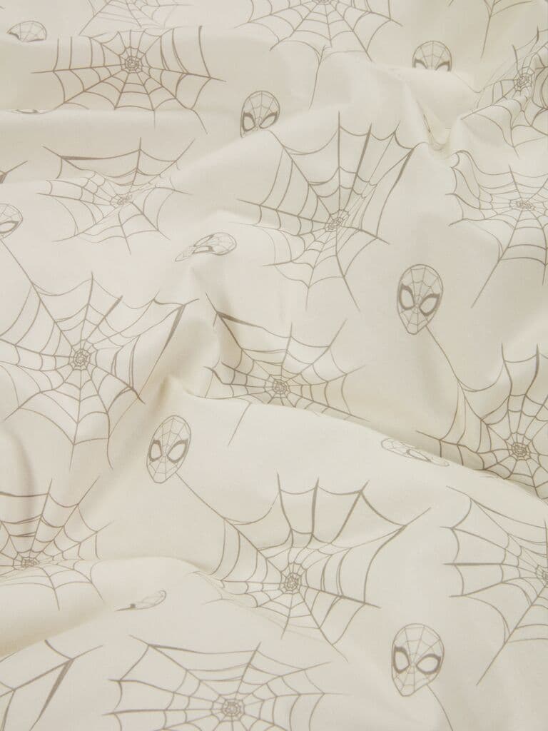 Conjunto capa edredão SPIDERMAN 155x220 branco