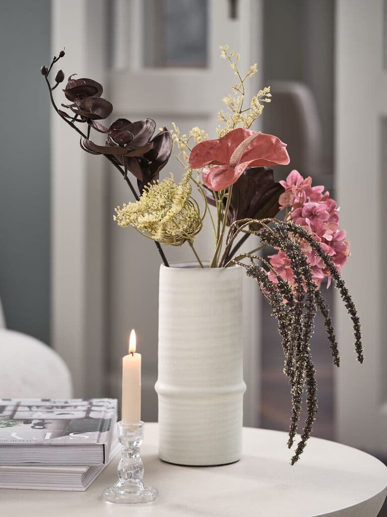 Ramo de flores artificias GODFRED A70cm roxo escuro