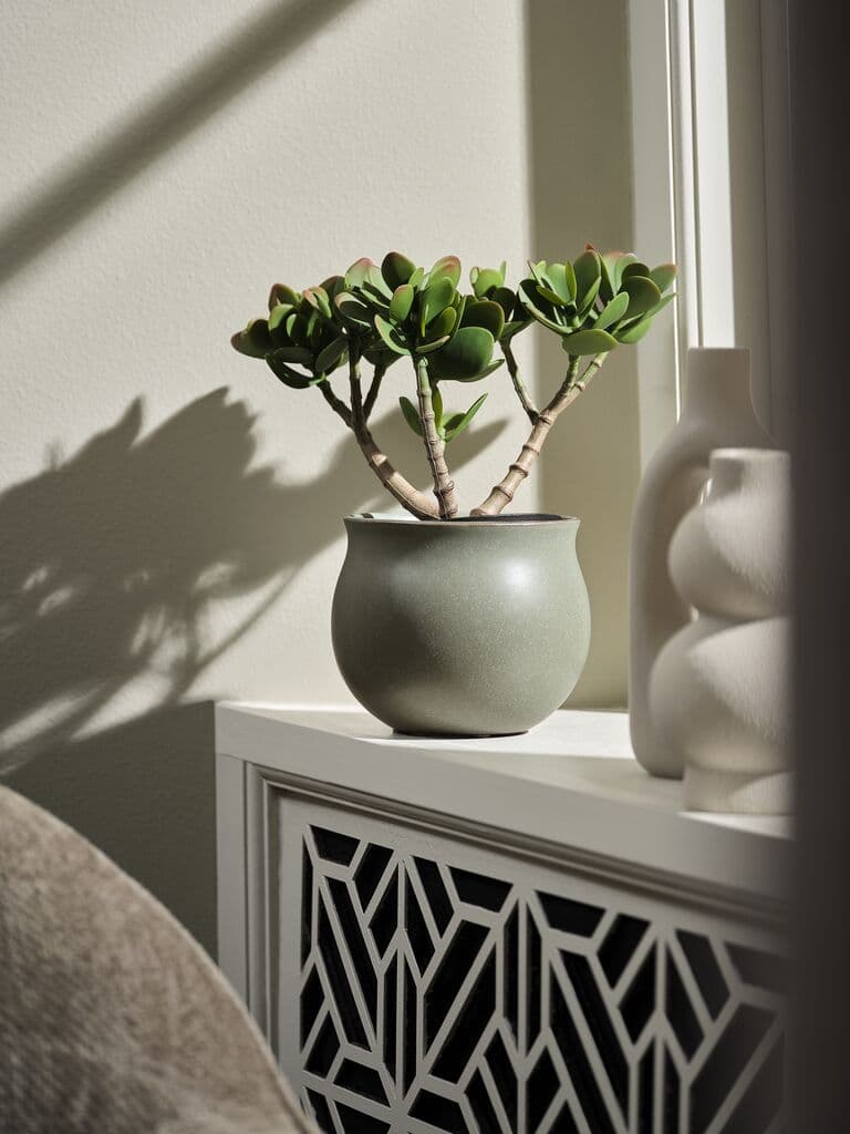 Vaso BJARNE Ø13xA11cm verde