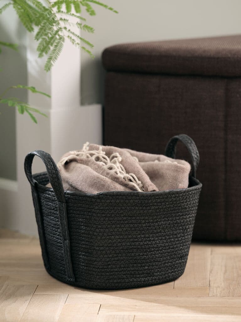 Cesto HJALTI L30xC30xA28cm preto