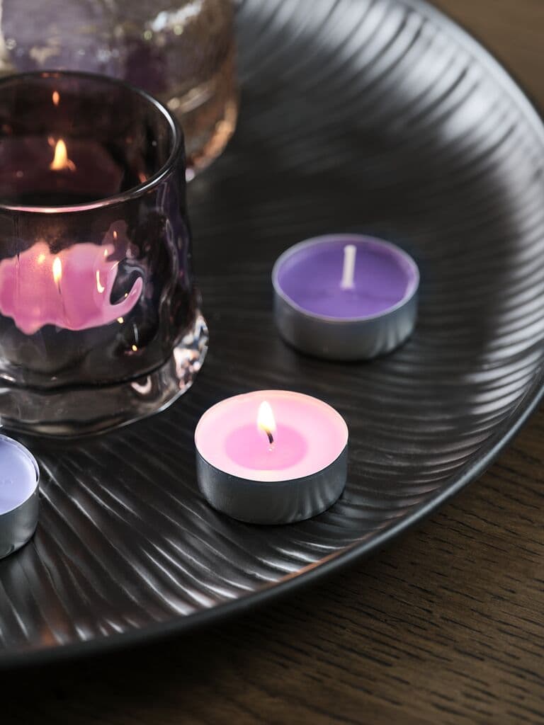 Velas pequenas KENNI 18 unidades alfazema