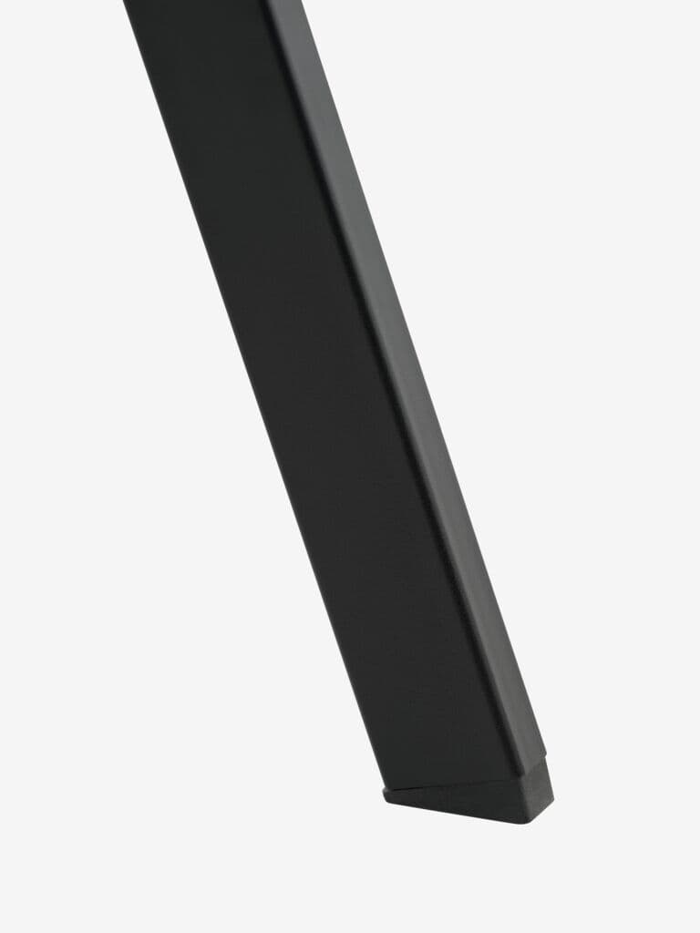 Cadeira de jantar GJESING tecido bege/preto