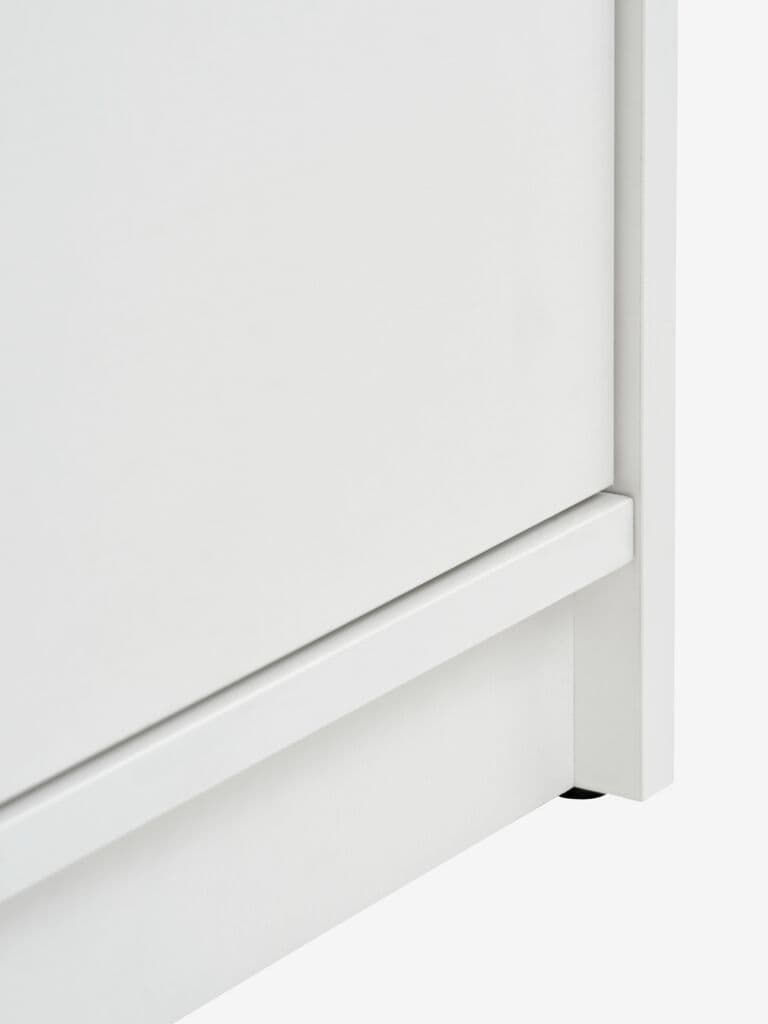 Aparador JENSLEV 2 portas 4 gavetas branco