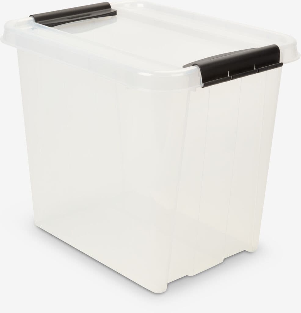 Caixa de arrumação PROBOX 53L com tampa transparente