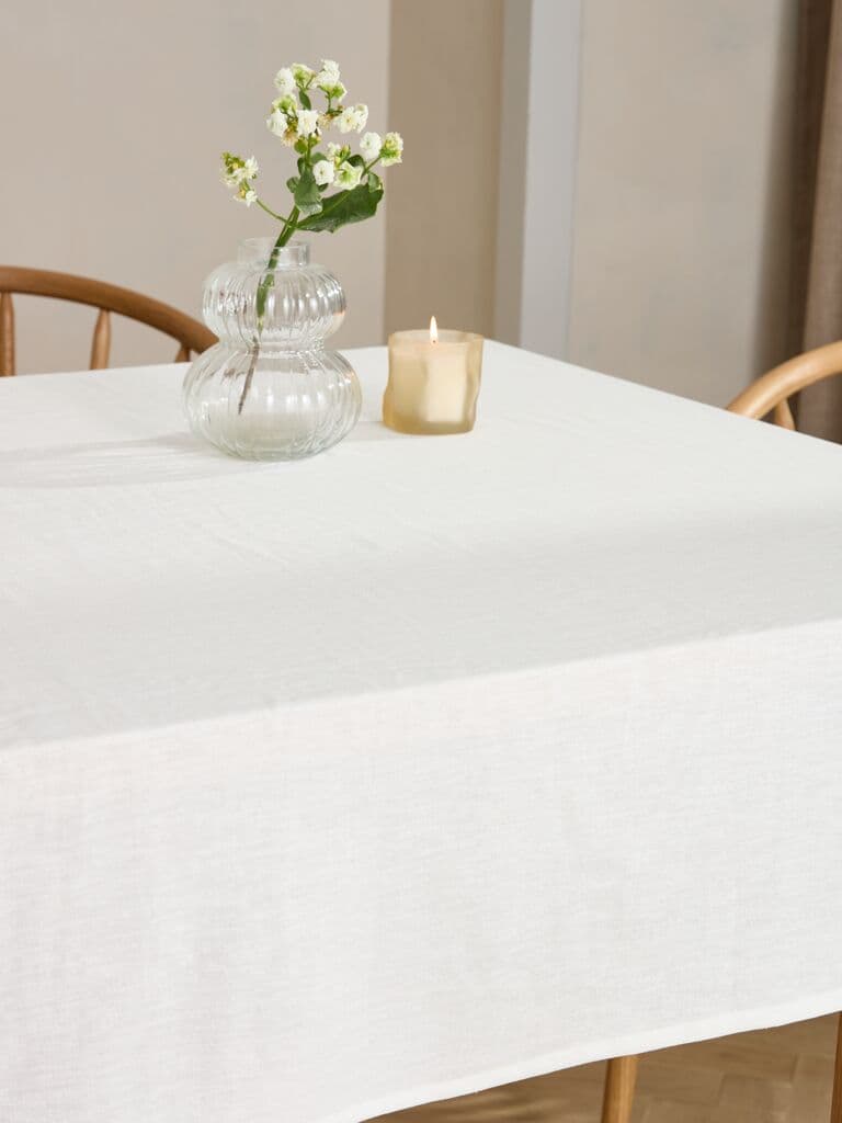 Toalha de mesa HEIFRYTLE 140x240 branco