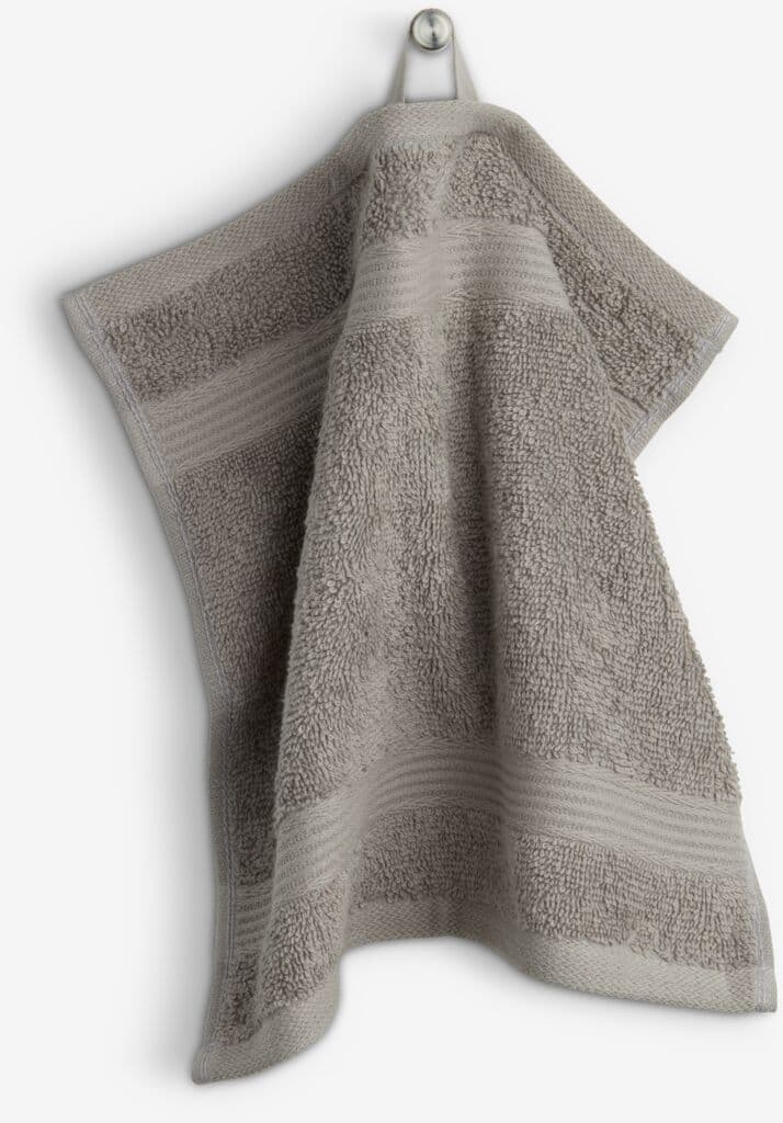 Toalha de rosto KARLSTAD 28x30 cinzento