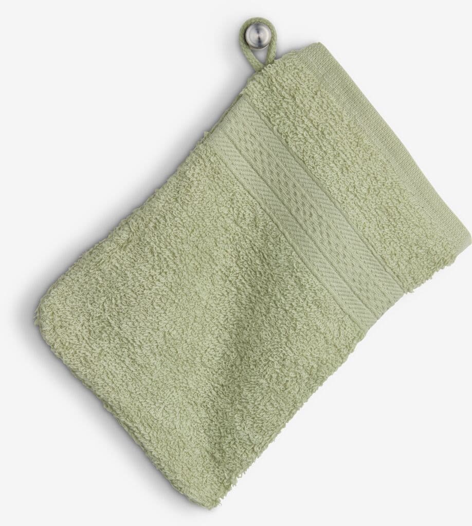 Luva de banho UPPSALA 14x20 verde claro
