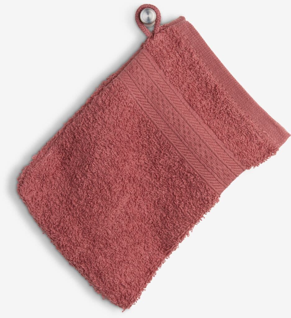 Luva de banho UPPSALA 14x20 rosa