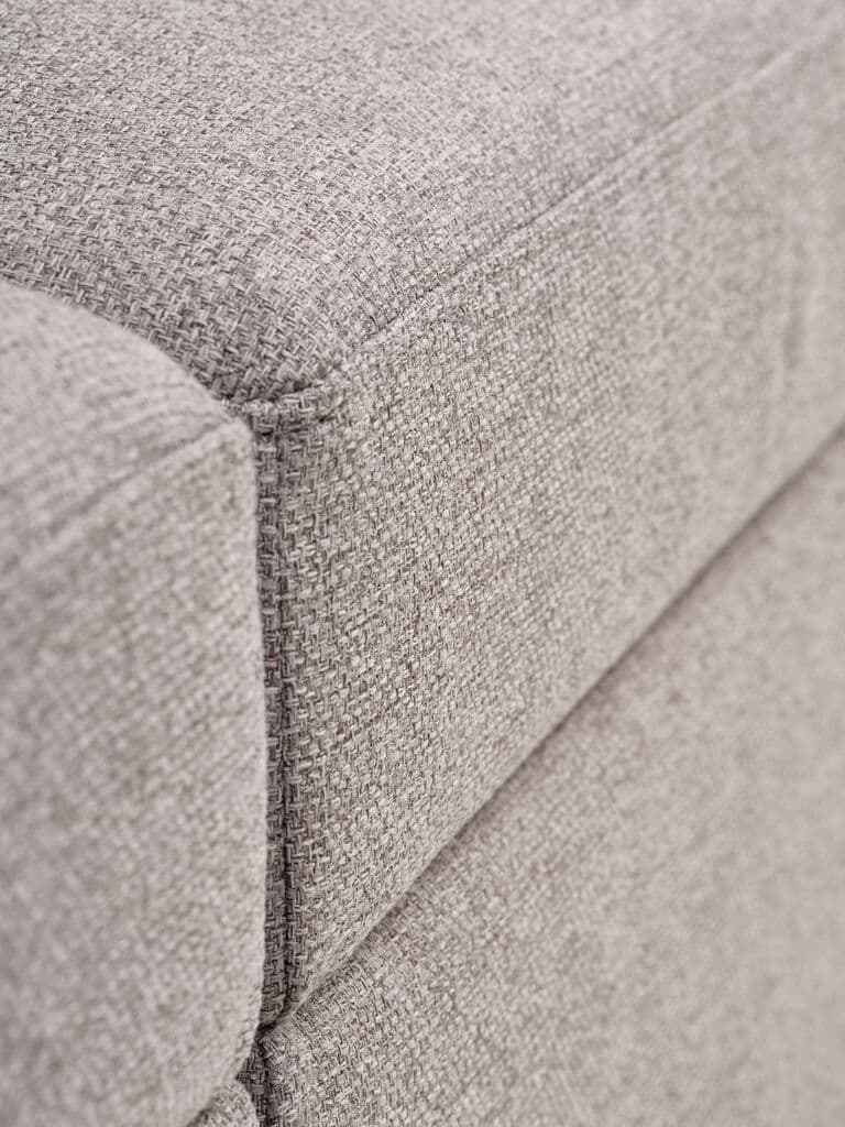 Sofá modular OKSBY 3 lugares chaise-longue arrumação areia