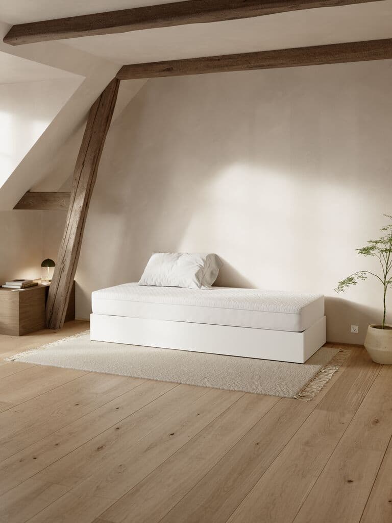 Colchão espuma 90x200cm WELLPUR KVITA GF85 branco