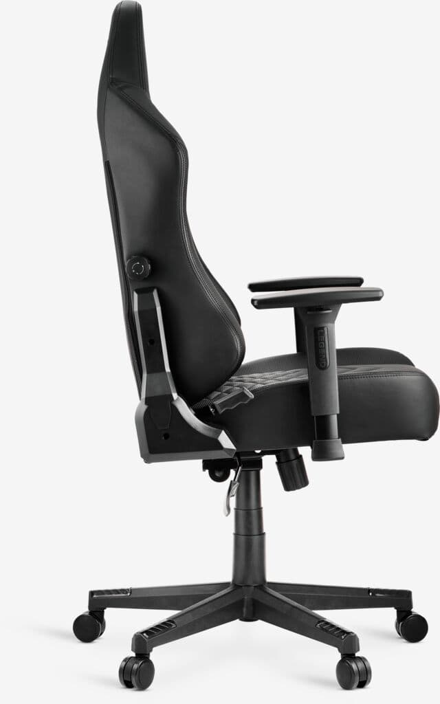 Cadeira gaming ABILDAA pele sintética preto