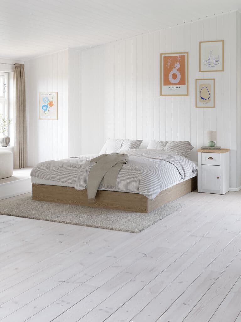 Colchão espuma 90x200cm WELLPUR KVITA GF85 branco