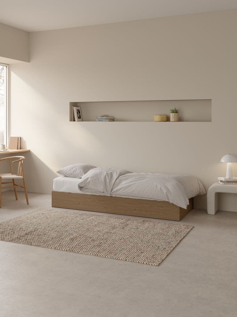 Colchão espuma 90x200cm WELLPUR KVITA GF85 branco