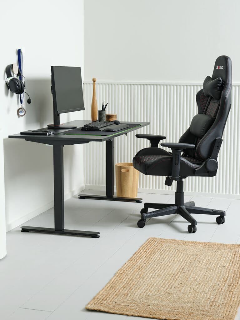 Mesa altura regulável SVANEKE 70x140 preto