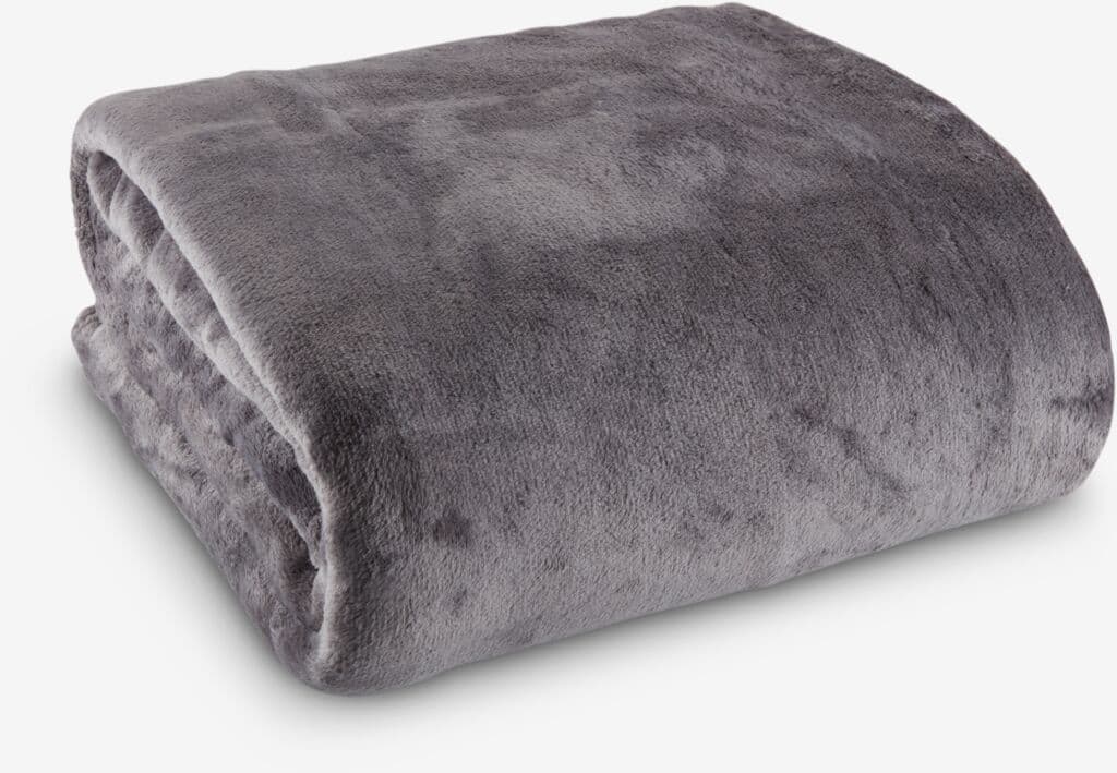 Manta polar GULSKOLM 220x240 cinzento