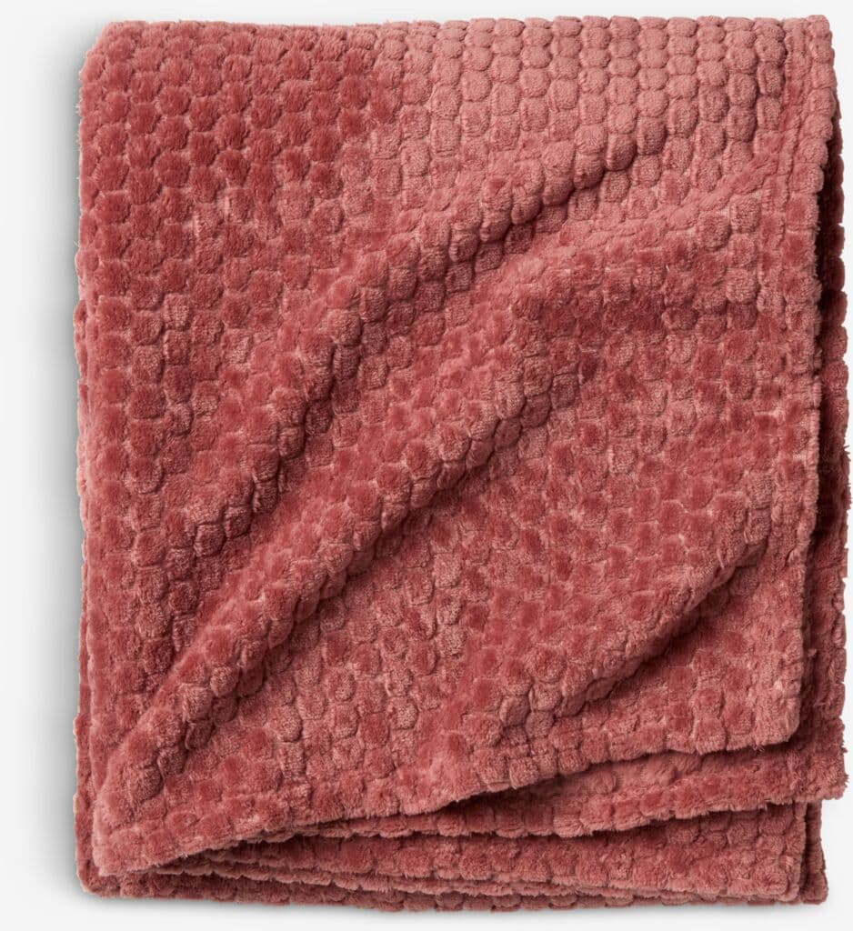 Manta polar ROSENVIAL 130x160 rosa