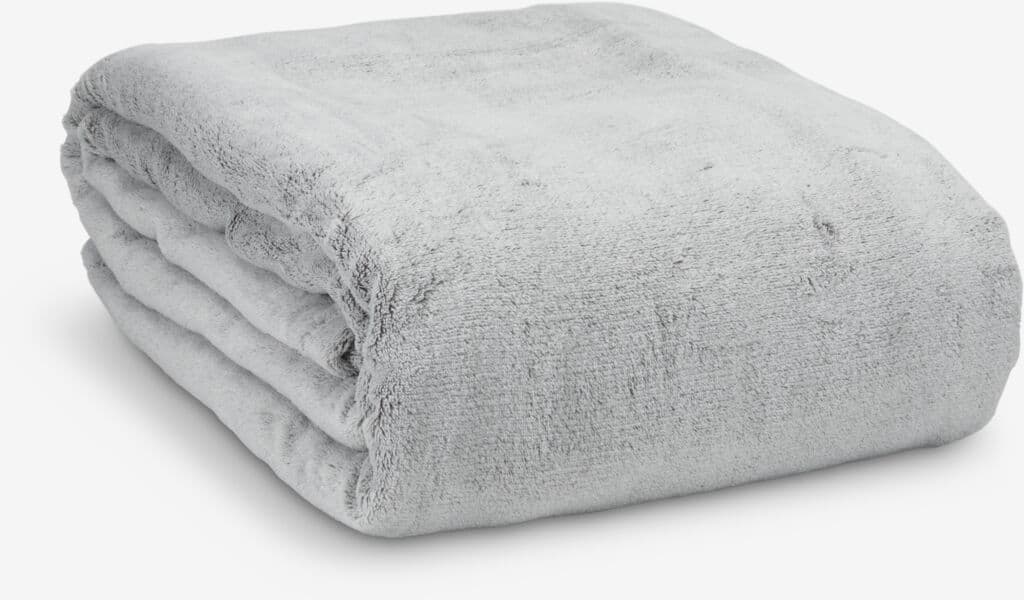 Manta polar KRATTFIOL 200x220 cinzento