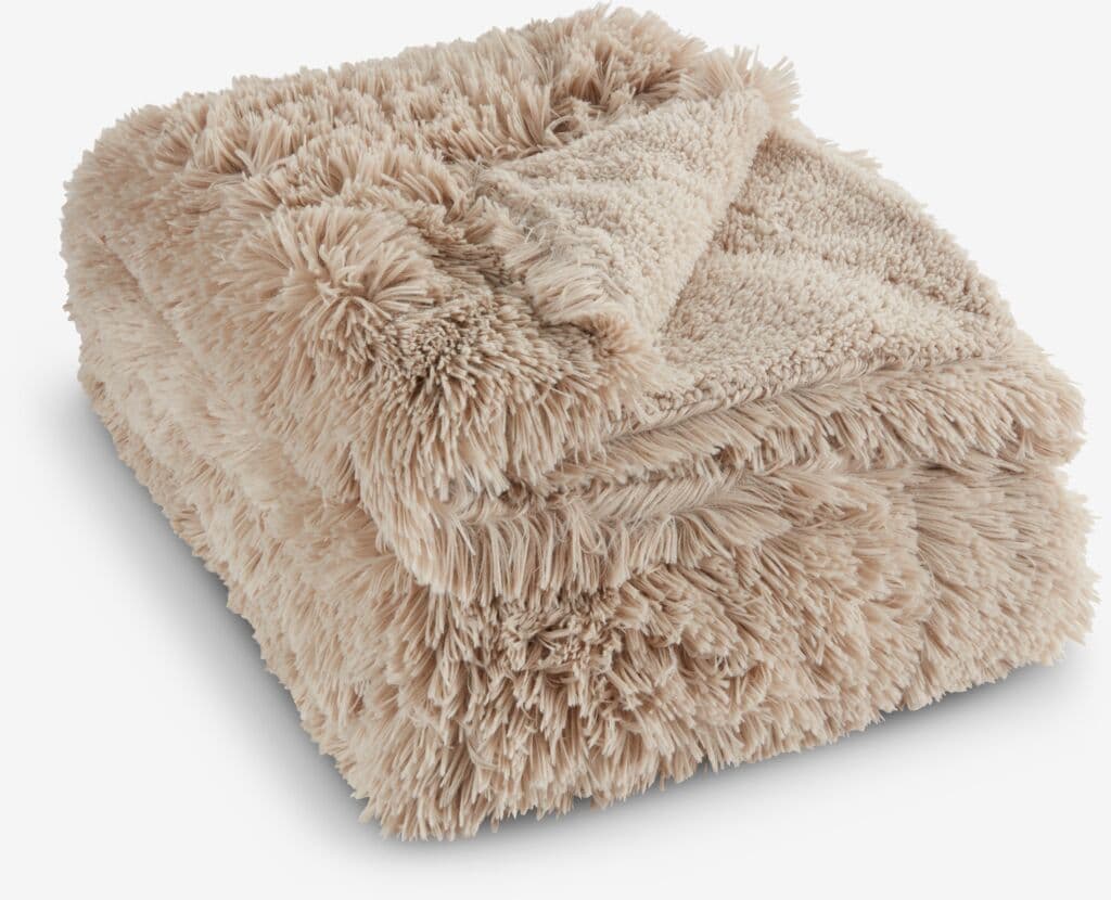 Manta MYRFIOL 135x195 taupe