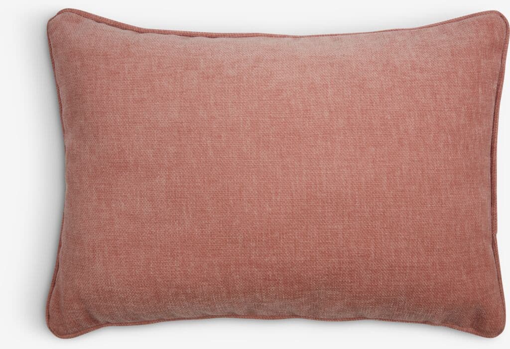 Almofada decorativa HORNFIOL chenille 35x50 rosa