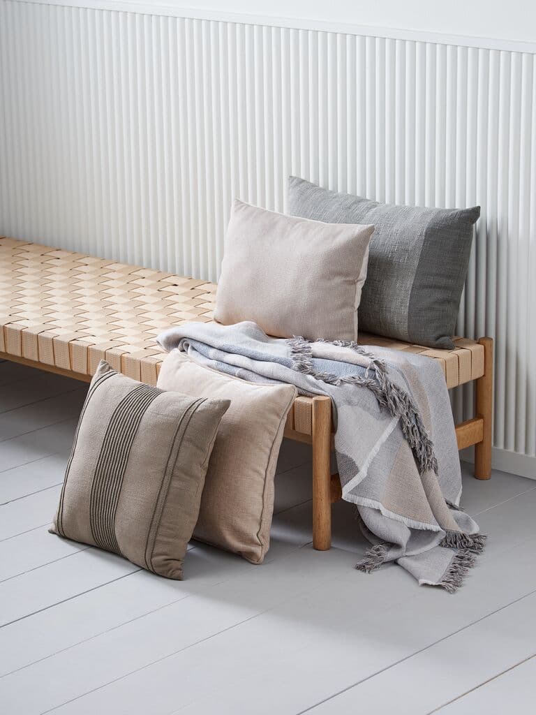 Almofada decorativa SKOGSIV 40x60 cinzento