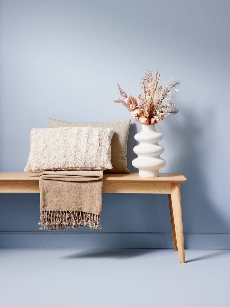 Almofada decorativa MYGGBLOM 35x50 bege
