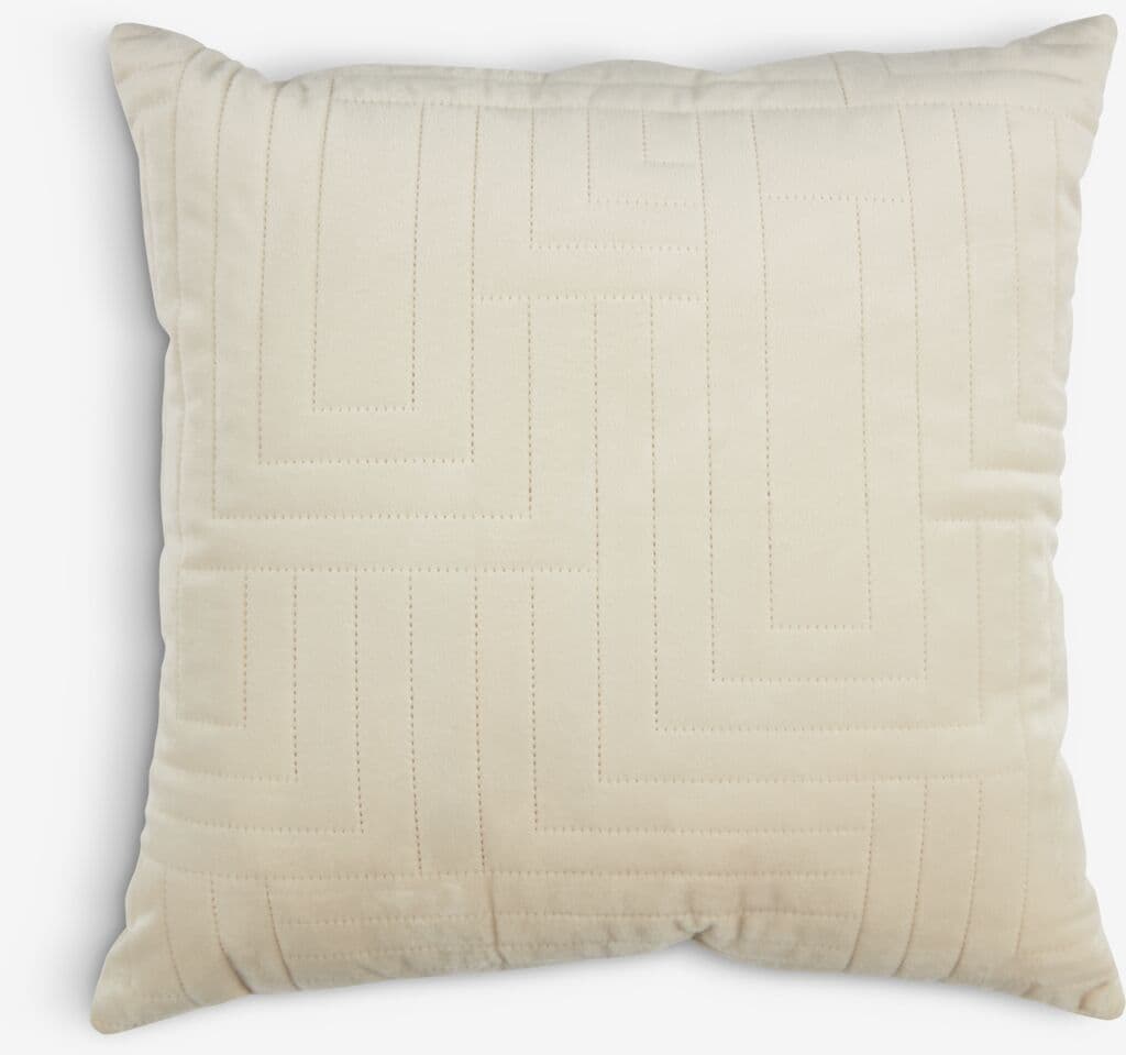 Almofada decorativa VILLIN 45x45 creme