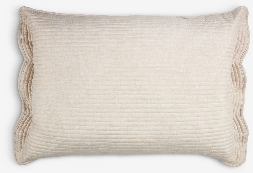 Almofada de encosto FAGERKLOKKE 50x70 bege