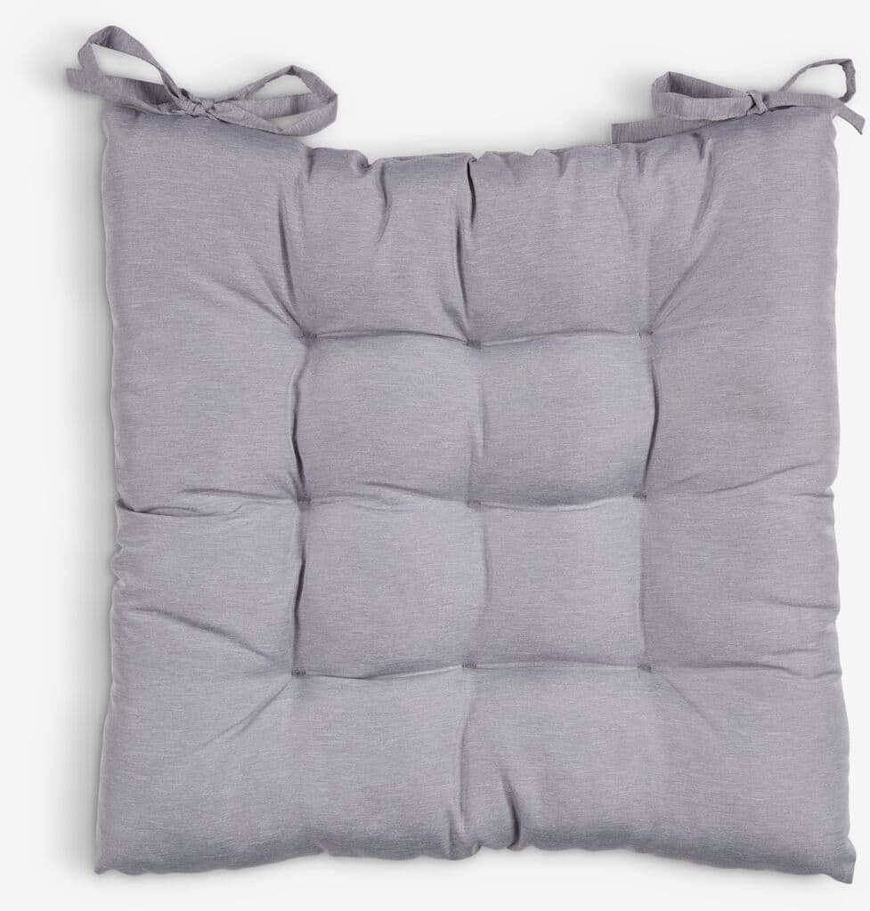 Coxim para cadeira GULAKS 40x40x5 cinzento