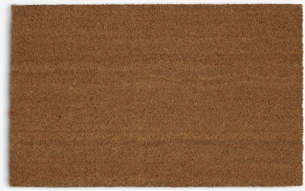 Tapete entrada GEORGINE 50x80x1,5 fibra de coco natural