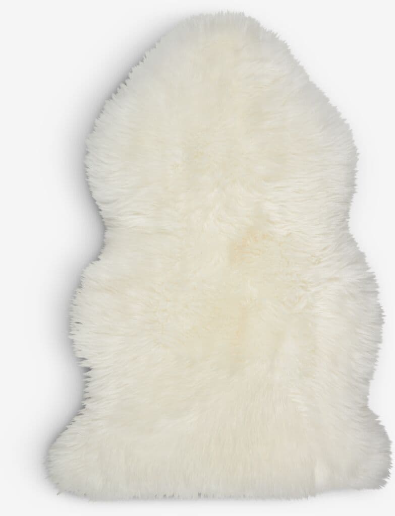 Pele borrego KEJSERLIND 50x85cm creme