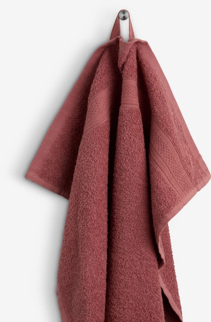 Toalha de mãos UPPSALA 50x90cm rosa