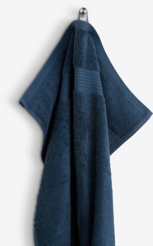 Toalha de mãos KARLSTAD 50x100 azul-marinho