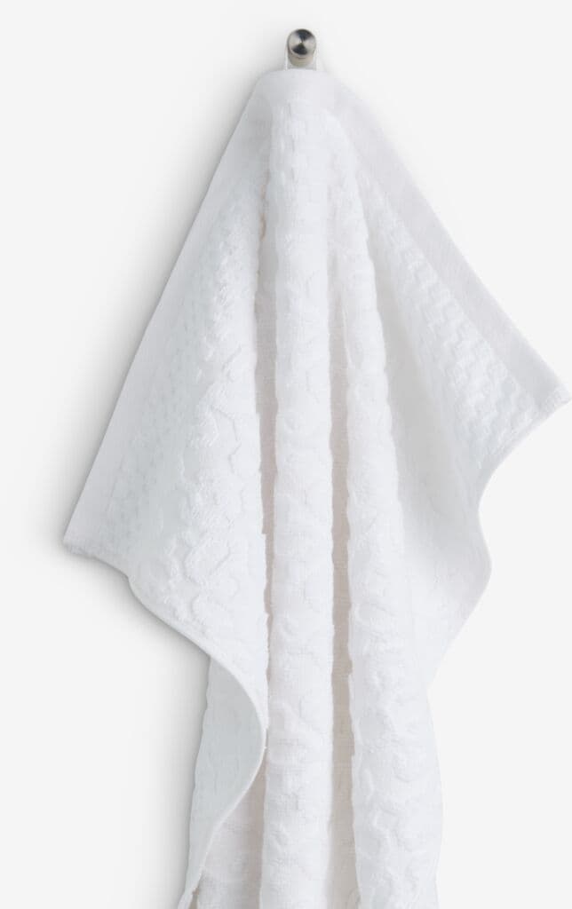 Toalha de mãos STIDSVIG 50x100 branco KRONBORG