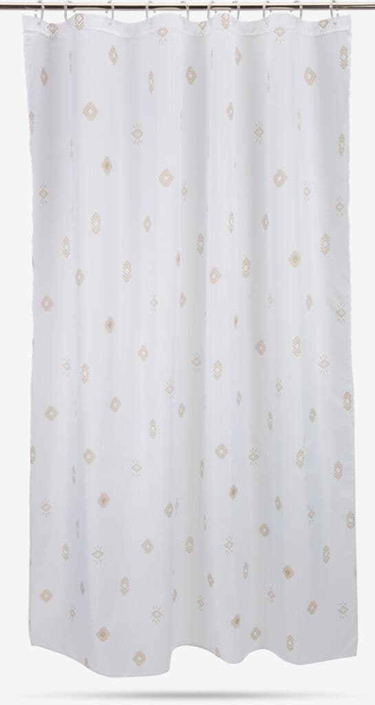Cortina duche SKOGHALL 180x200 branco