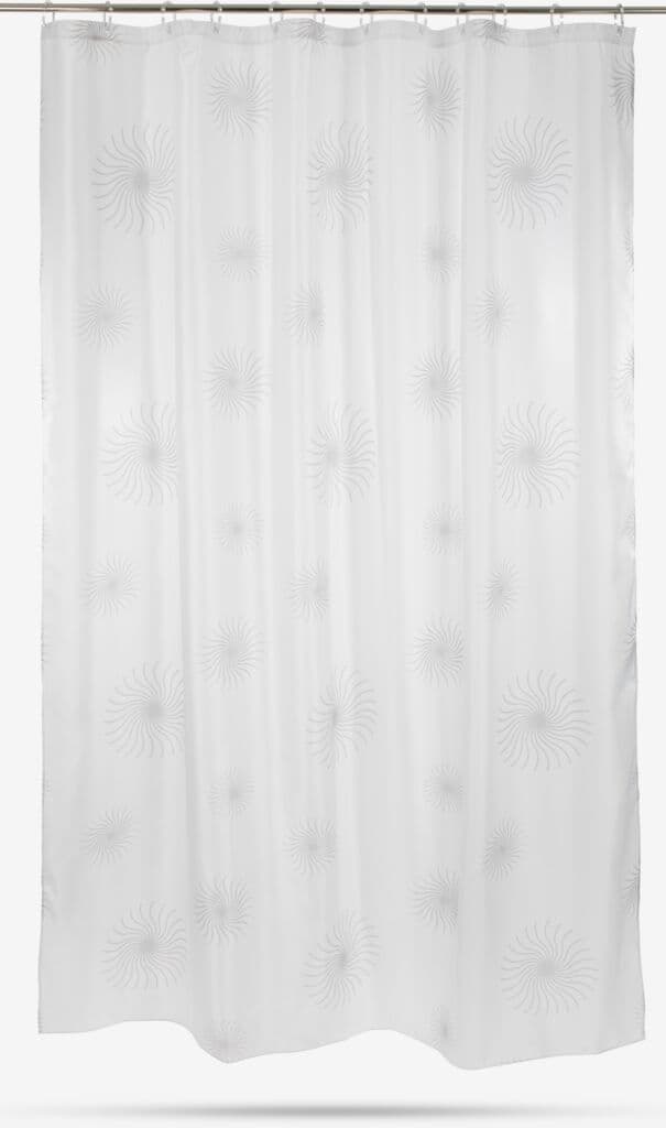 Cortina duche SVARTVIK 180x200 branco