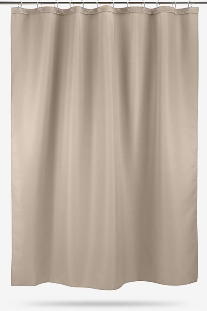 Cortina duche SIBO 180x200 waffle bege KRONBORG