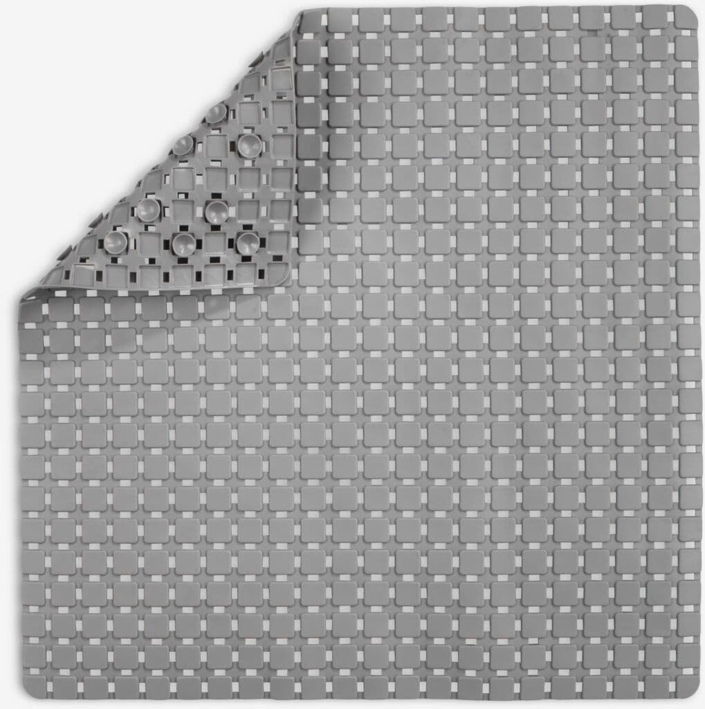 Tapete banheira VITTINGE 55x55 cinzento
