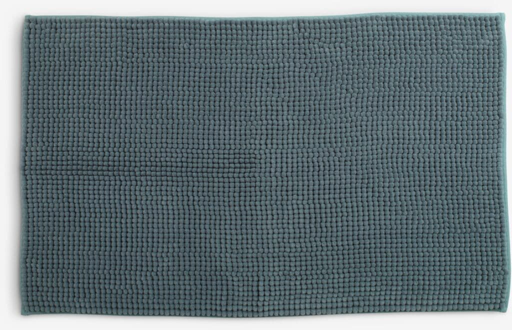 Tapete de casa de banho FAGERSTA 50x80 cm azul acinzentado