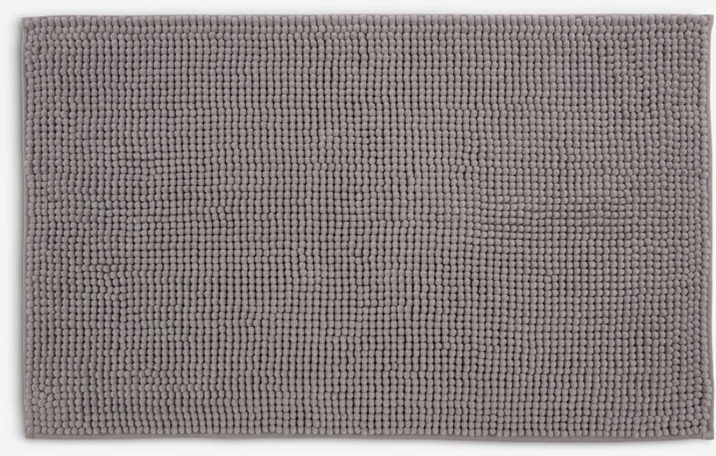 Tapete de casa de banho FAGERSTA 50x80 cm cinzento claro