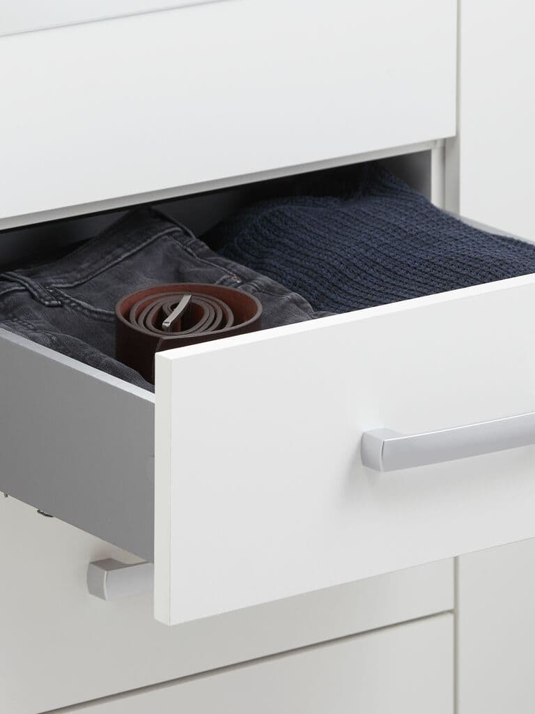 Roupeiro VELLERUP 151x200 combi branco