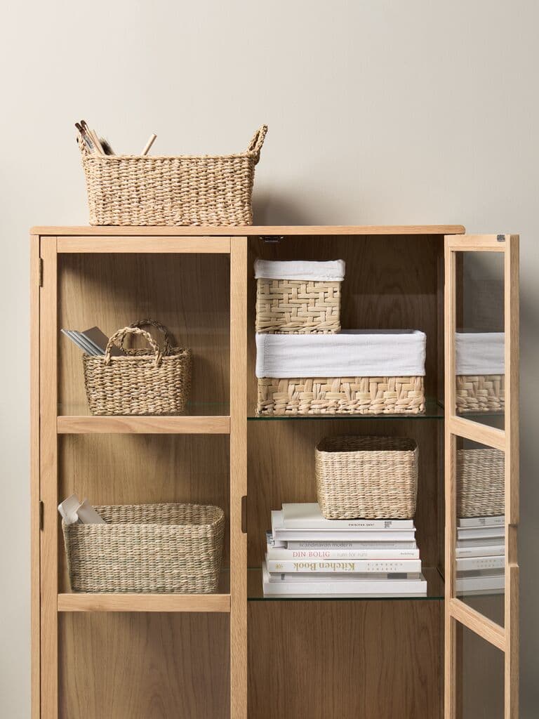 Cesto GUSTAV L28xC28xA13cm natural