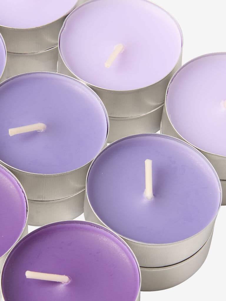 Velas pequenas KENNI 18 unidades alfazema