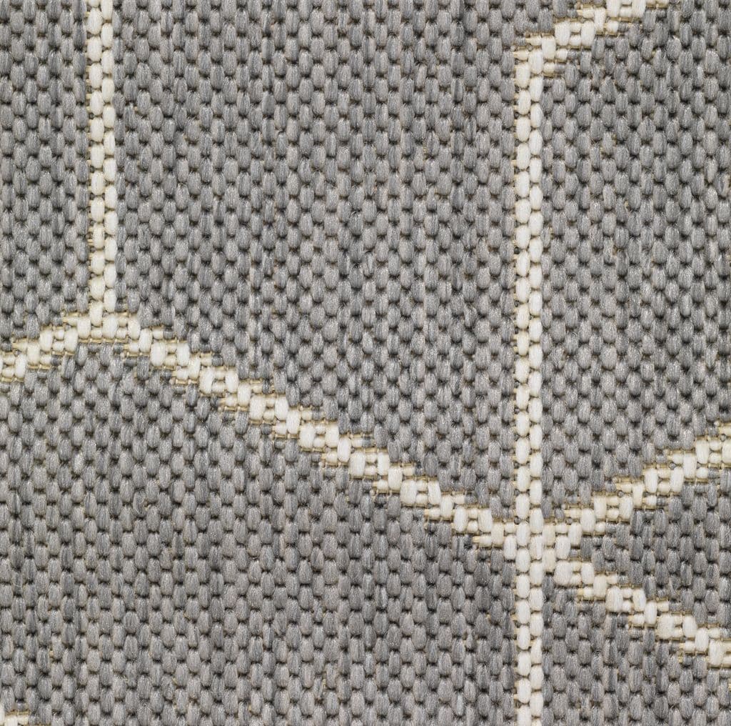 Tapete BALSATRE 160x230 cinzento/branco