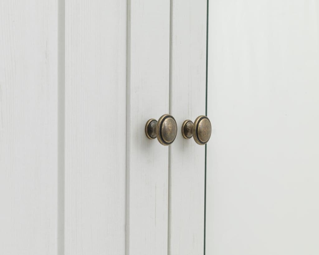 Roupeiro MARKSKEL 162x210 branco/cor carvalho
