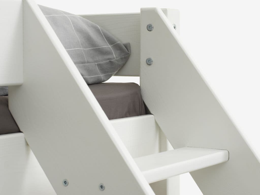 Beliche VESTERVIG 90/140x200 com escada branco