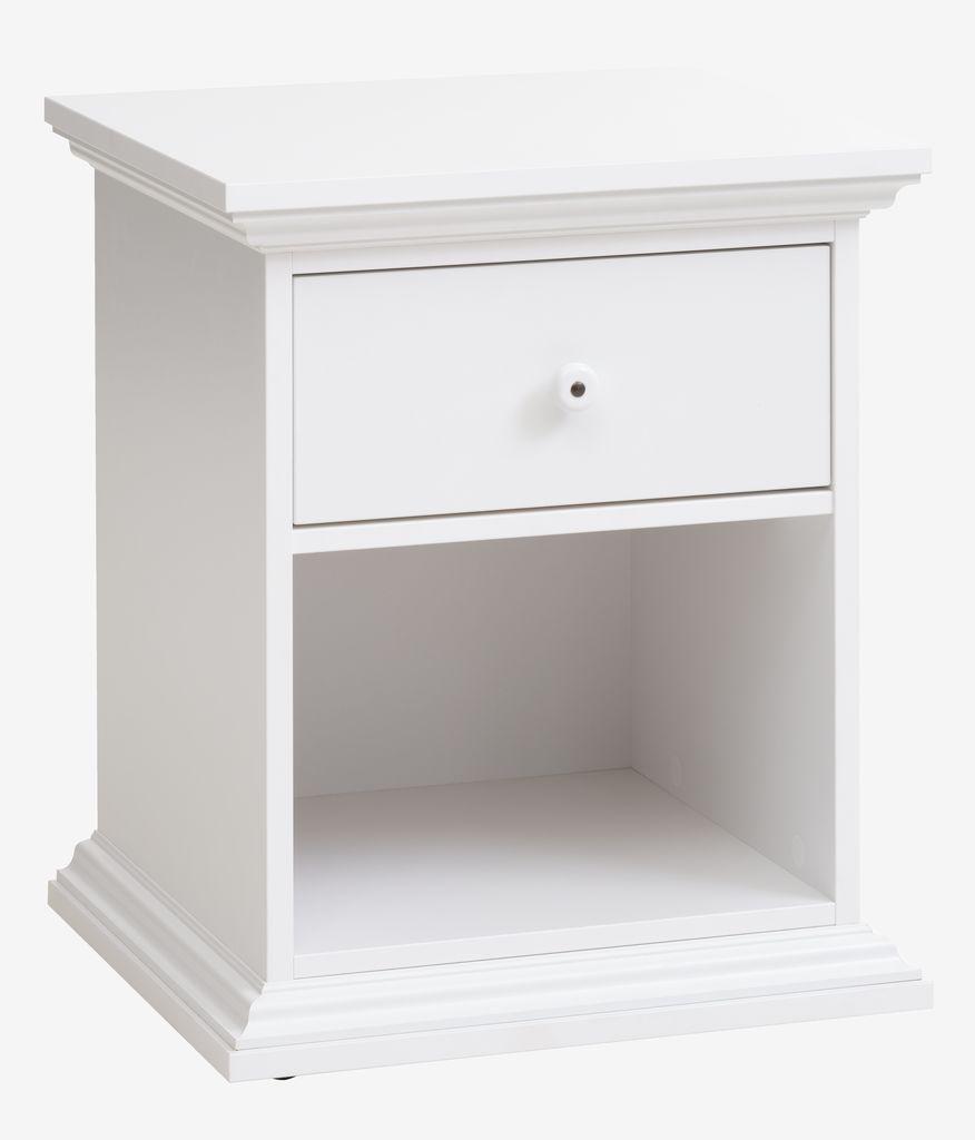 Mesa de cabeceira FREDENSBORG branco