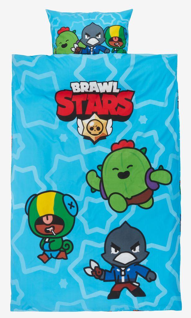 Conjunto capa edredão BRAWL STARS 155x220