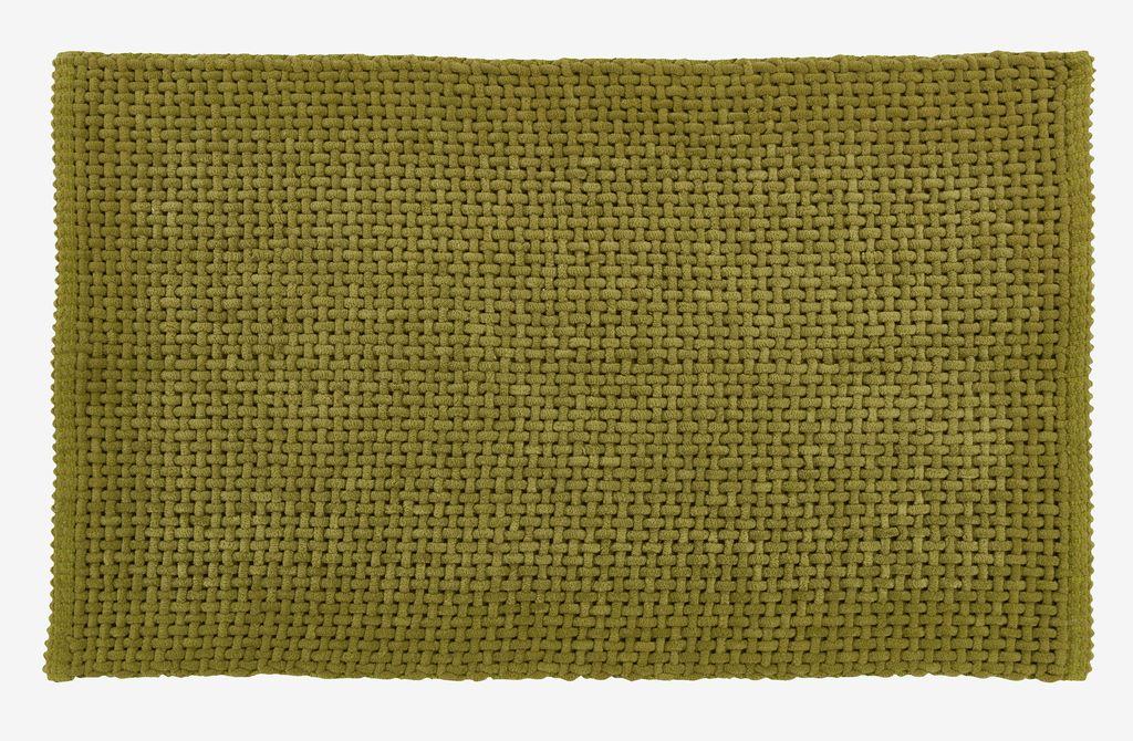 Tapete de casa de banho NOLVIK 50x80 cm verde maçã KRONBORG