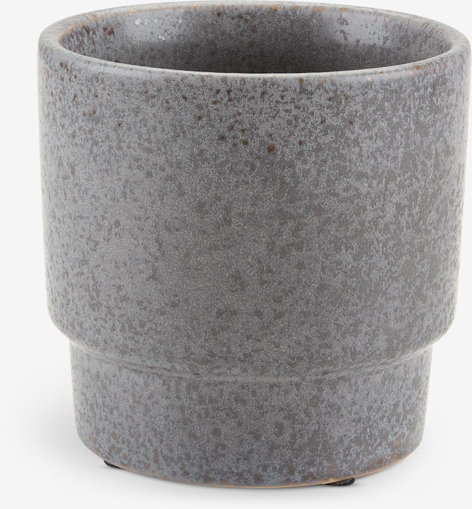 Vaso THORFINN Ø13xA13cm cinzento