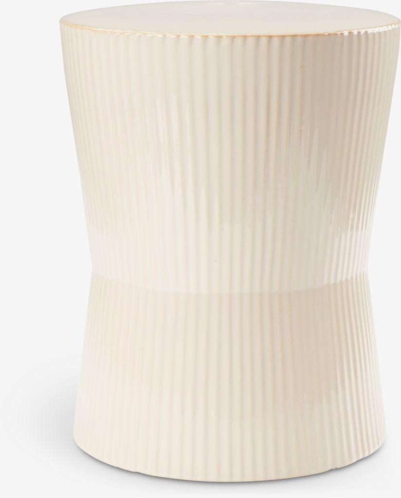 Pedestal SIGMUND Ø23xA30cm creme